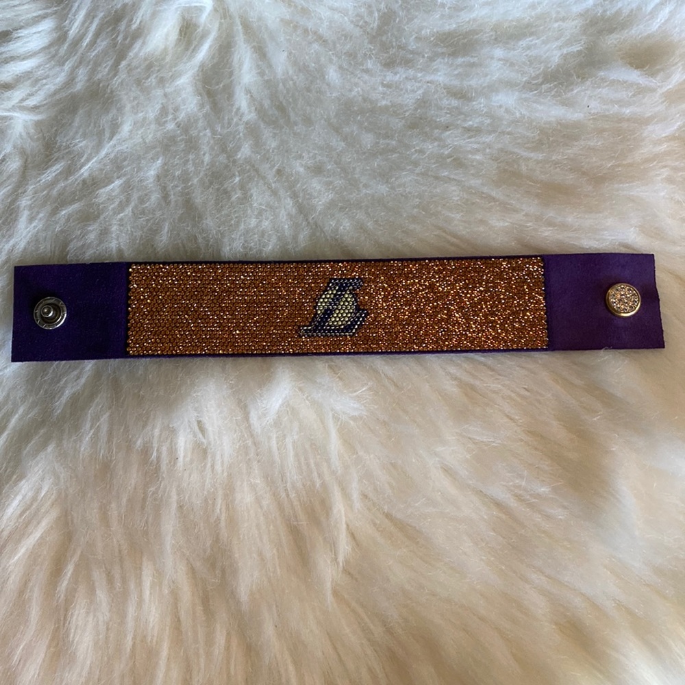 Swarovski Lakers Crystal Bracelet